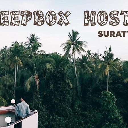 Sleepbox Hostel Suratthani Surat Thani Exterior foto