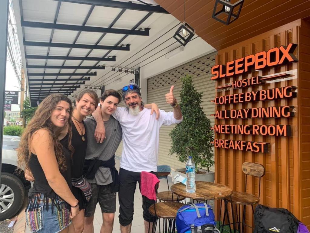 Sleepbox Hostel Suratthani Surat Thani Exterior foto
